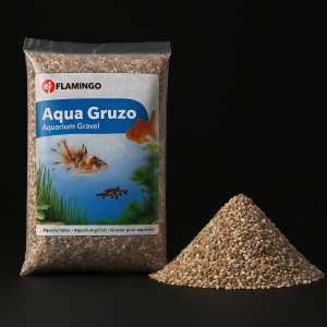 Grava flamingo natural 10kg. 1-2mm.