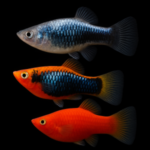 Platy Surtido macho (Xiphorus maculatus)