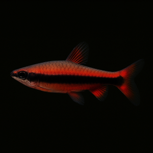 Pez Lápiz Rojo (Nannostomus beckfordi)