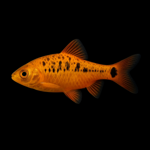 Barbo Schuberti (Puntius semifasciolatus var. schuberti)
