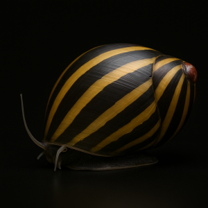 Caracol Zebra (Neritina natalensis var. Zebra)