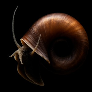 Caracol Planorbis (Planorbella sp.)