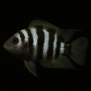 Cíclido Convicto (Amatitlania nigrofasciata)