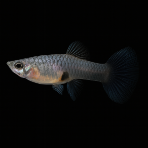 Guppy Blue moscow hembra (Poecilia reticulata var. Blue moscow)