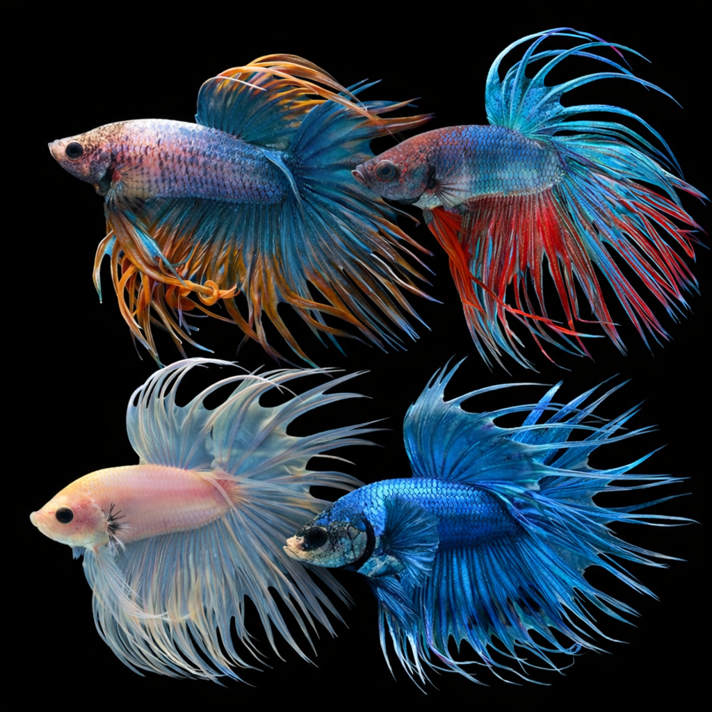 betta crowntail